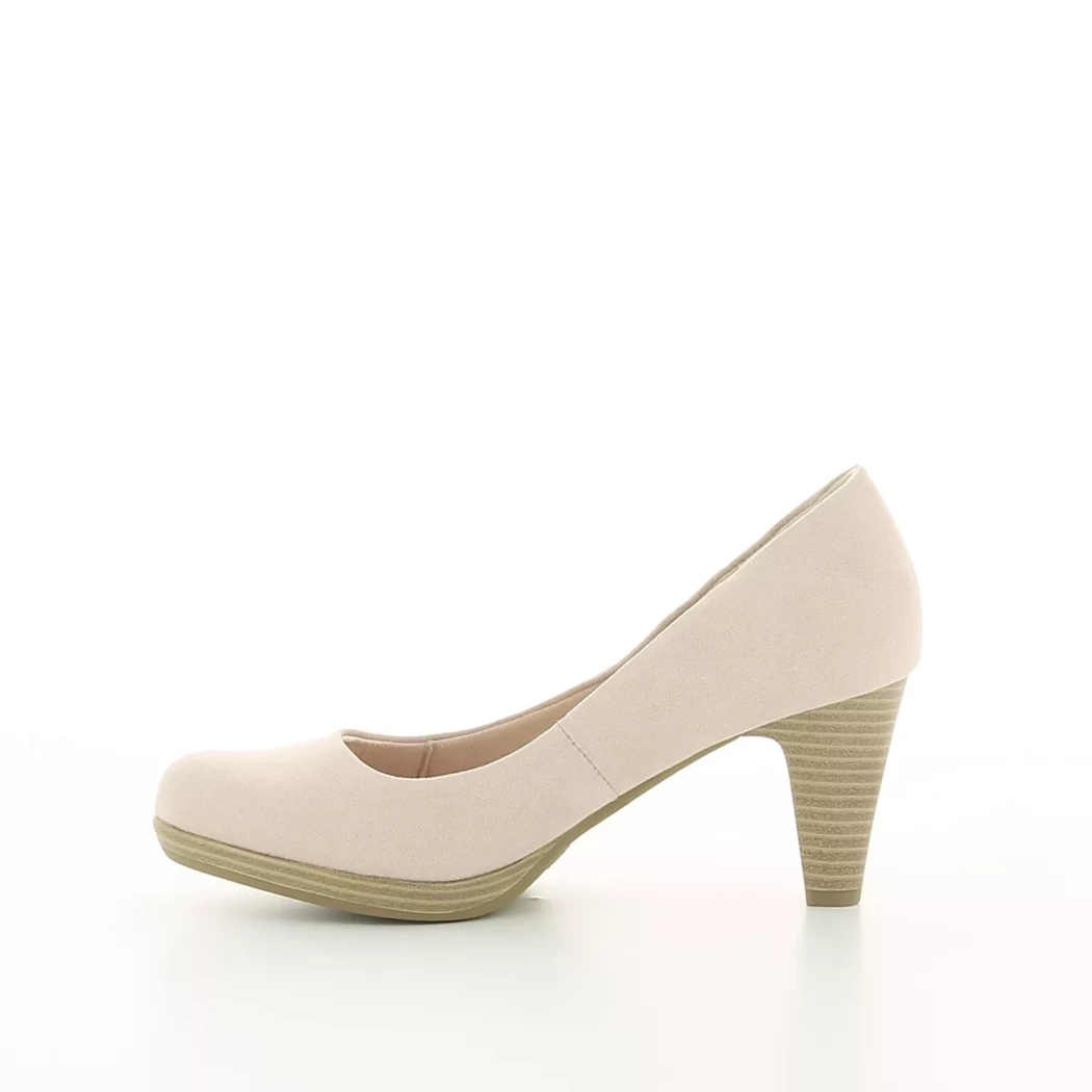 Image (4) de la chaussures Marco Tozzi - Escarpins Beige en Cuir synthétique