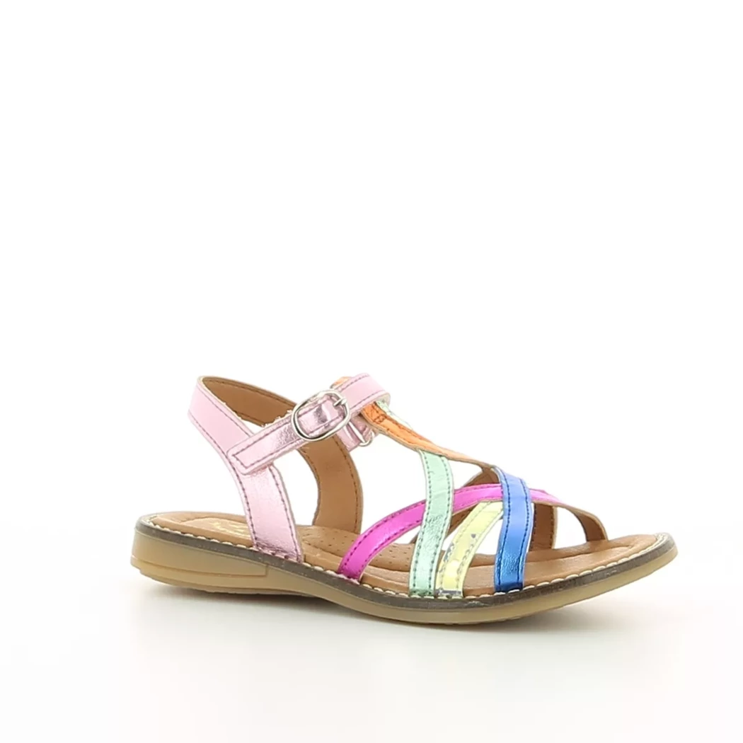 Image (1) de la chaussures Little David - Sandales et Nu-Pieds Multicolore en Cuir