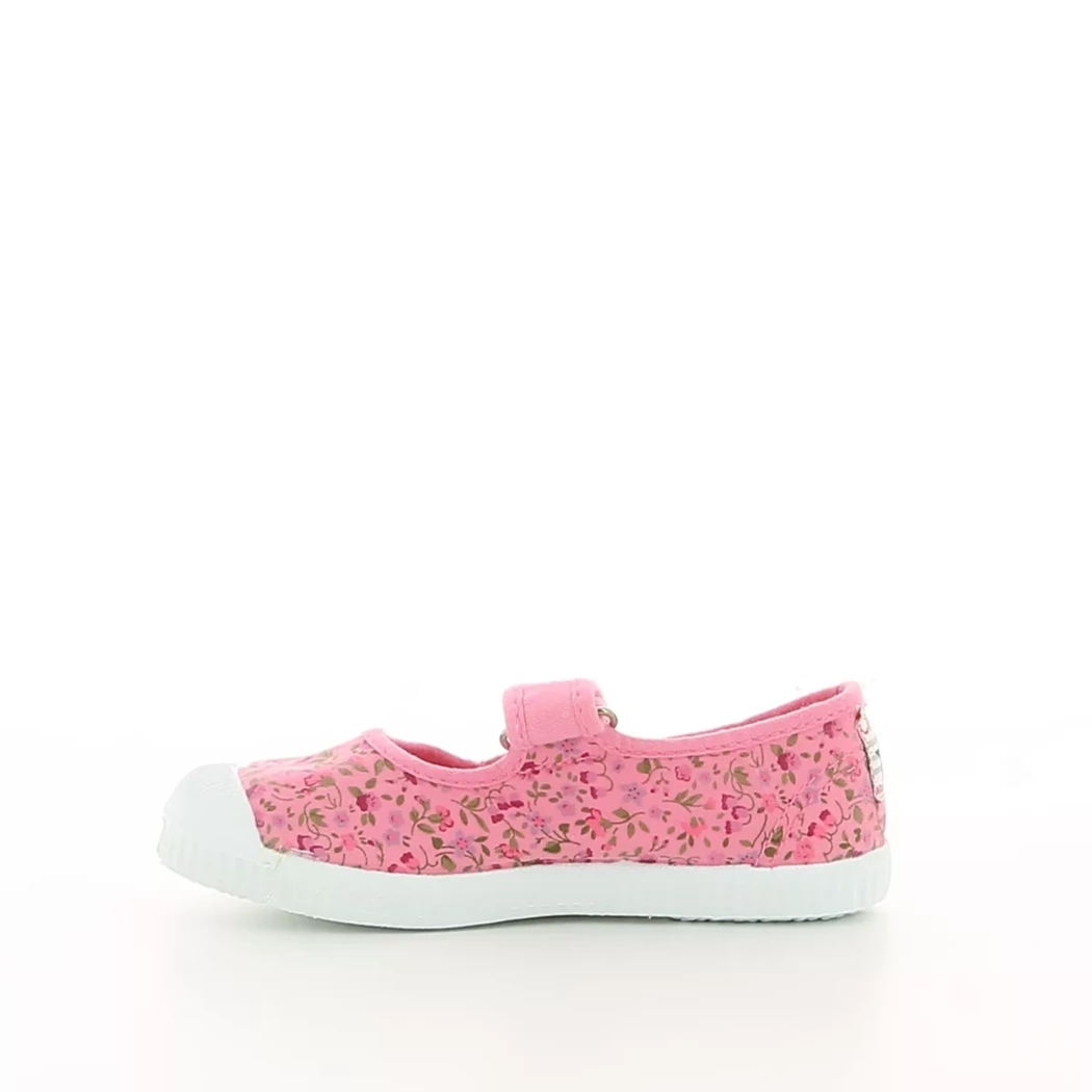 Image (4) de la chaussures Cienta - Ballerines Rose en Textile