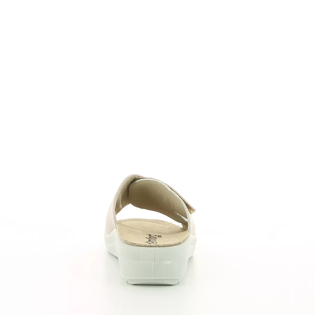 Image (3) de la chaussures Comfort Plus - Mules et Sabots Rose en Cuir