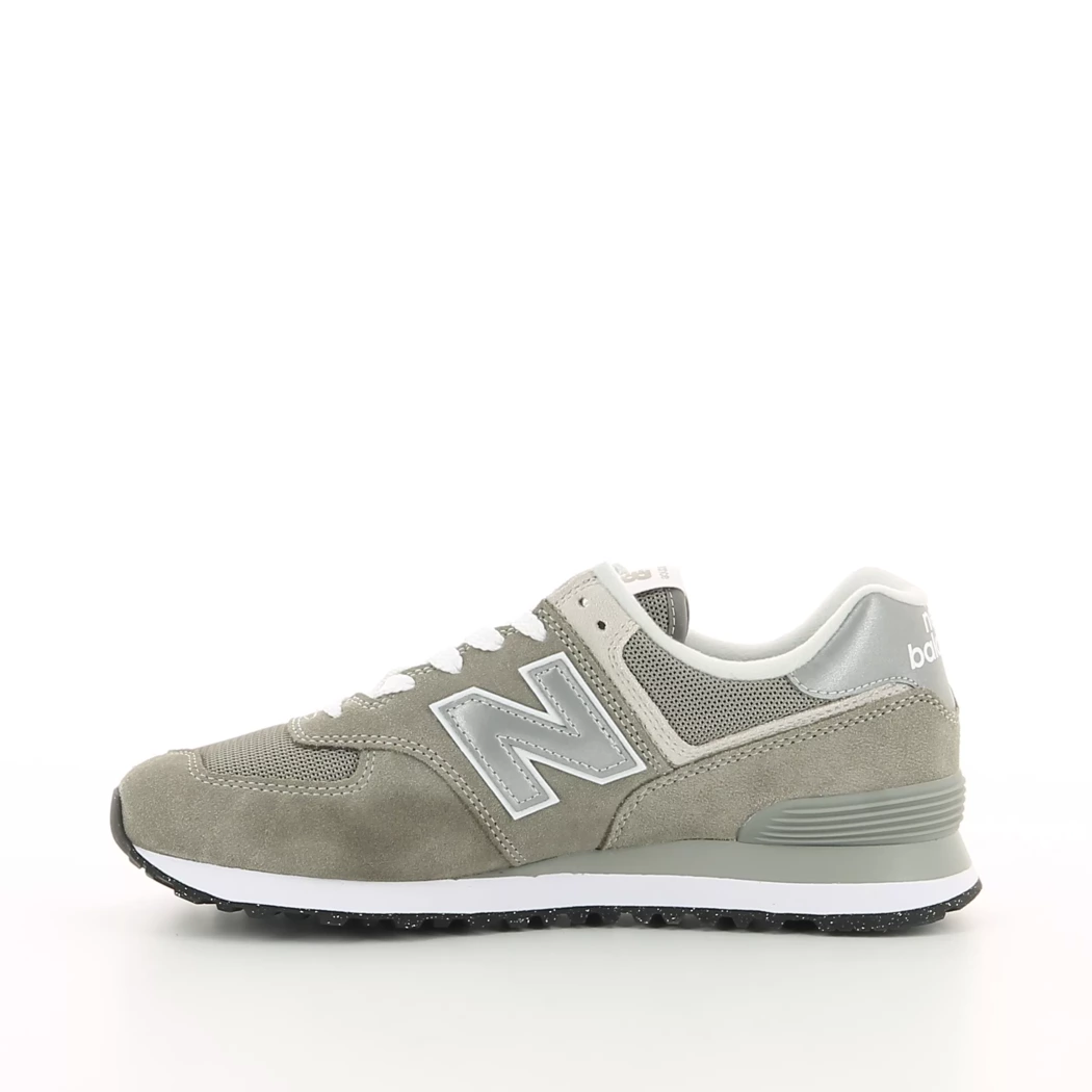 Image (4) de la chaussures New Balance - Baskets Taupe en Cuir nubuck