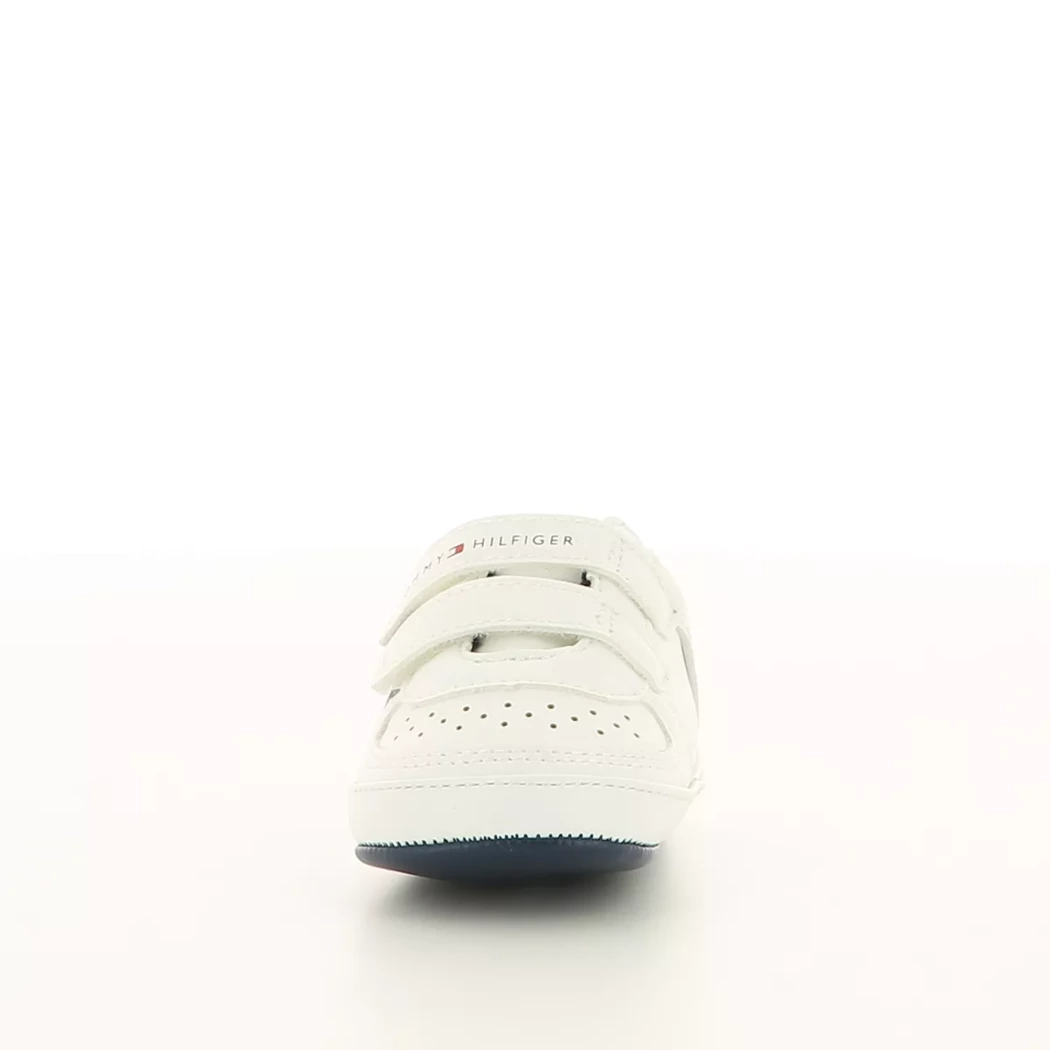 Image (5) de la chaussures Tommy Hilfiger - Chaussons bébé Blanc en Cuir synthétique