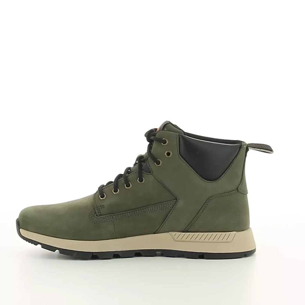 Image (4) de la chaussures Timberland - Bottines Vert en Cuir nubuck