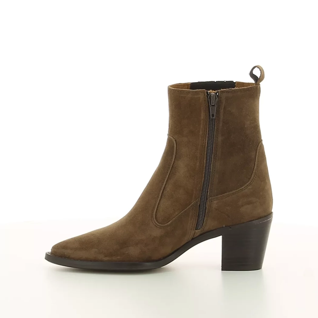 Image (4) de la chaussures Alpe - Boots Marron en Cuir nubuck