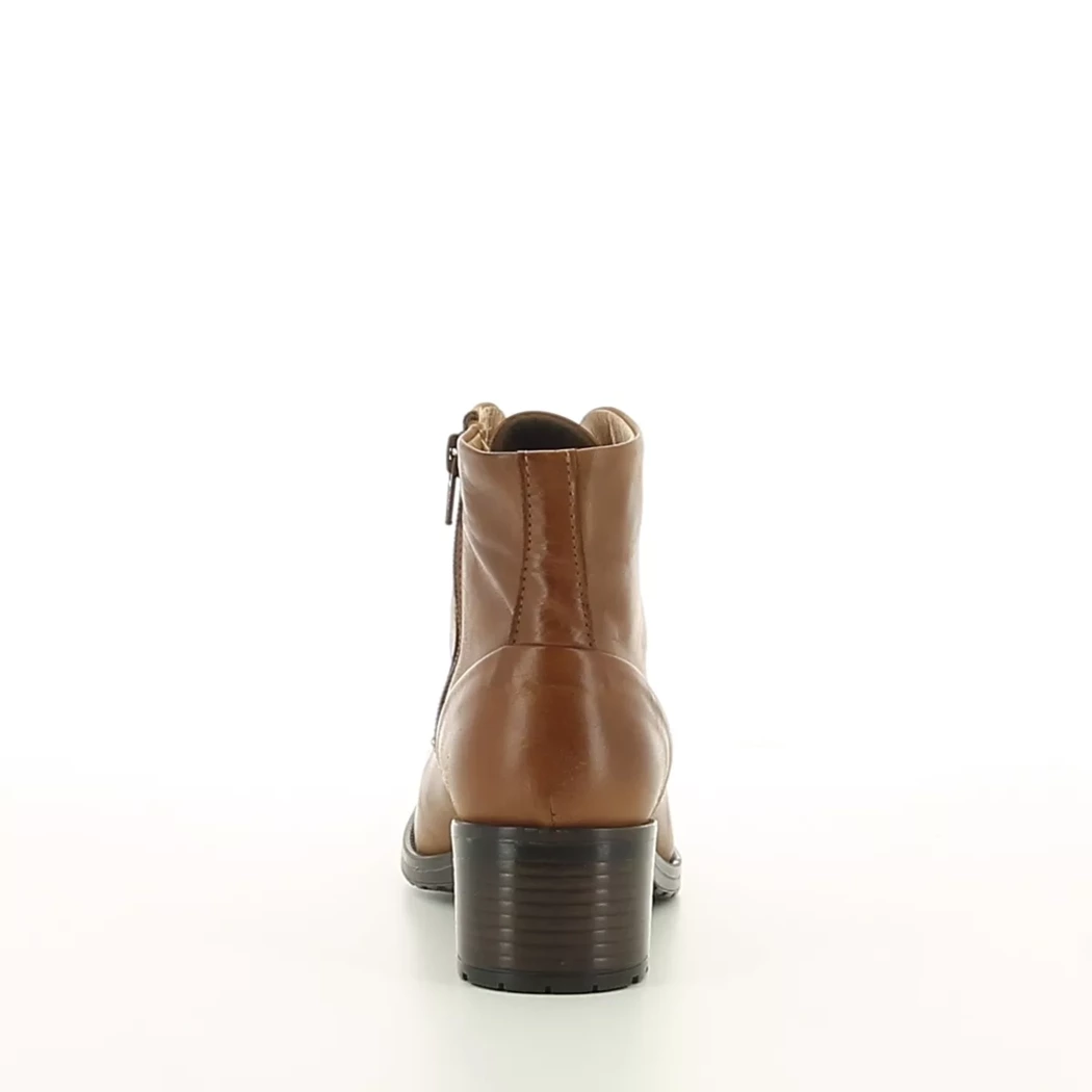 Image (3) de la chaussures Miz Mooz - Bottines Cuir naturel / Cognac en Cuir