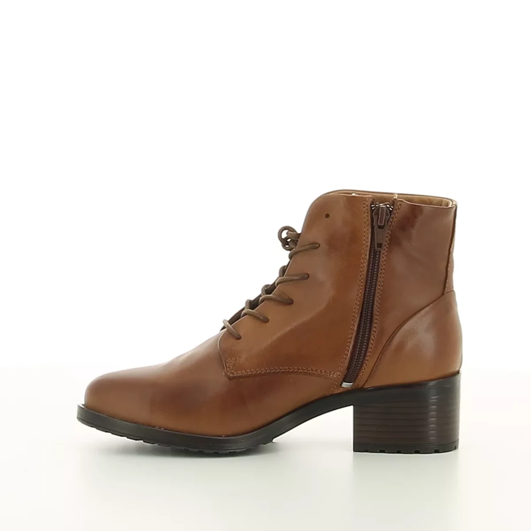 Image (4) de la chaussures Miz Mooz - Bottines Cuir naturel / Cognac en Cuir