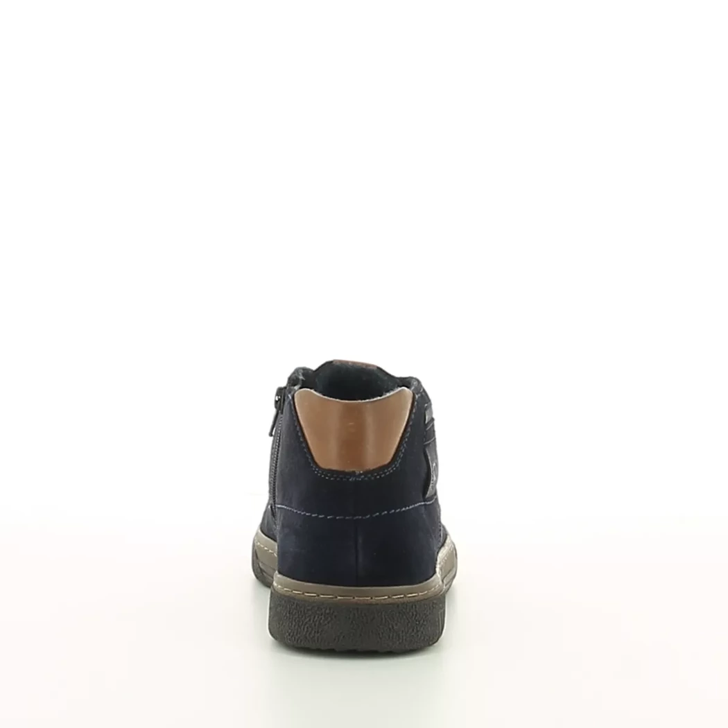 Image (3) de la chaussures Bugatti - Bottines Bleu en Cuir nubuck