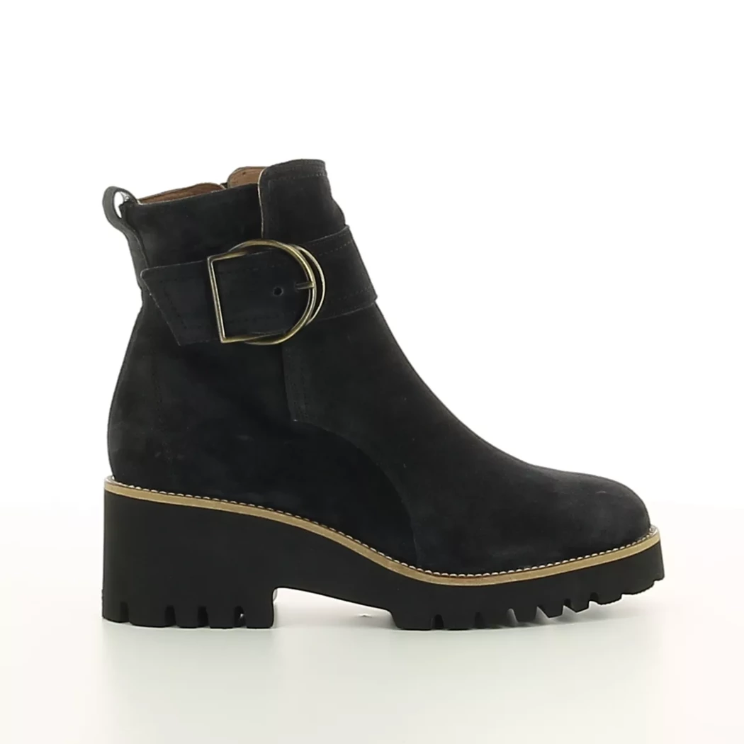 Image (2) de la chaussures Paul Green - Boots Noir en Cuir nubuck