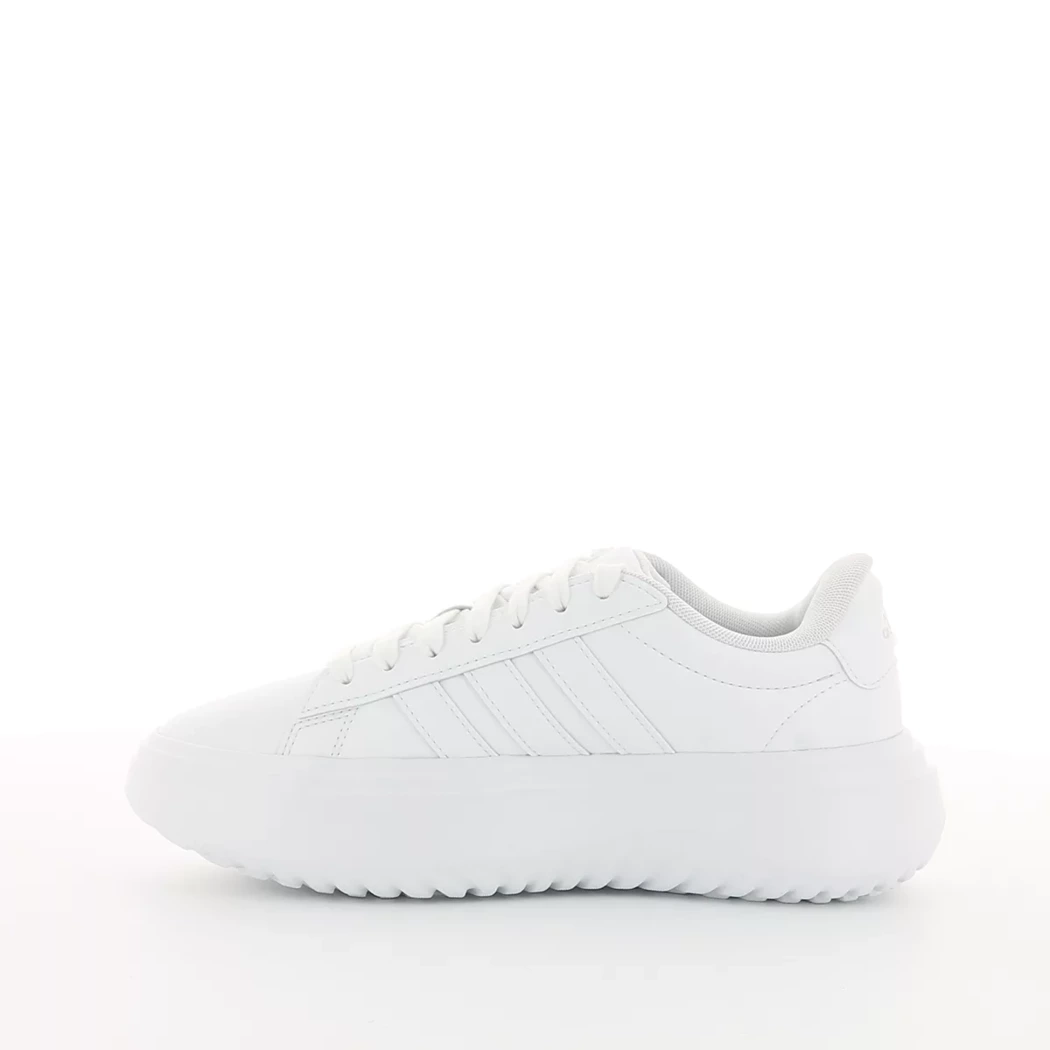 Image (4) de la chaussures Adidas - Baskets Blanc en Cuir synthétique