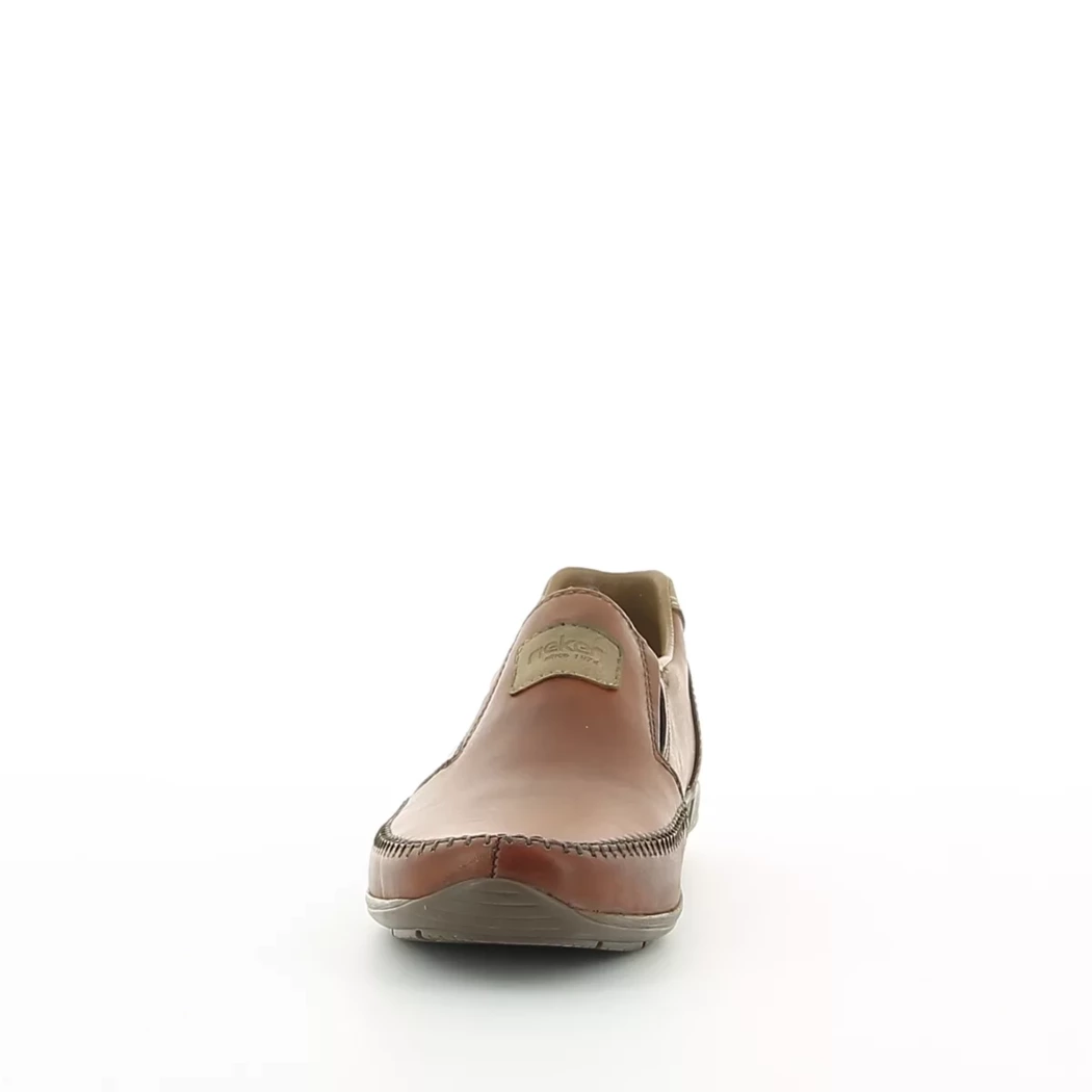 Image (5) de la chaussures Rieker - Mocassins Cuir naturel / Cognac en Cuir