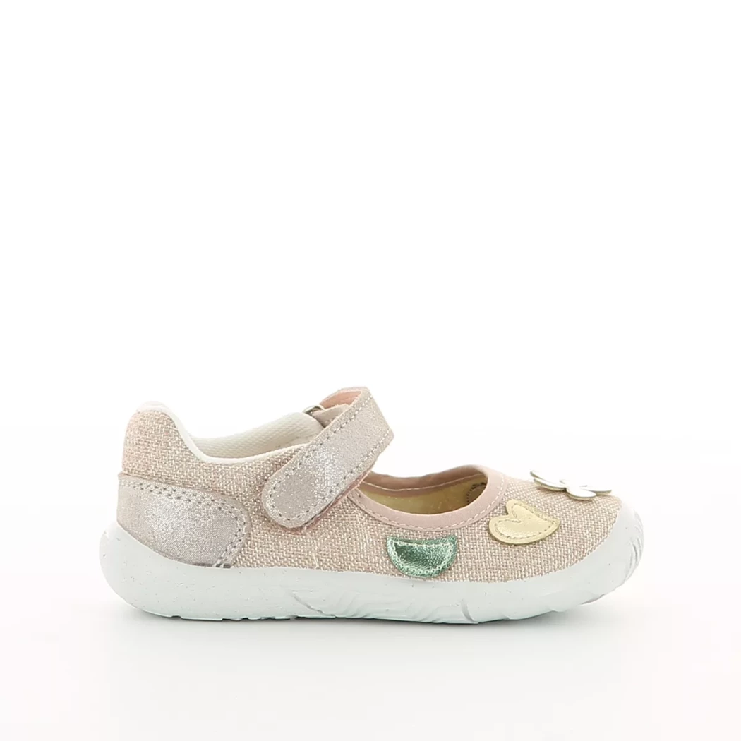 Image (2) de la chaussures Kmins - Ballerines Rose en Textile