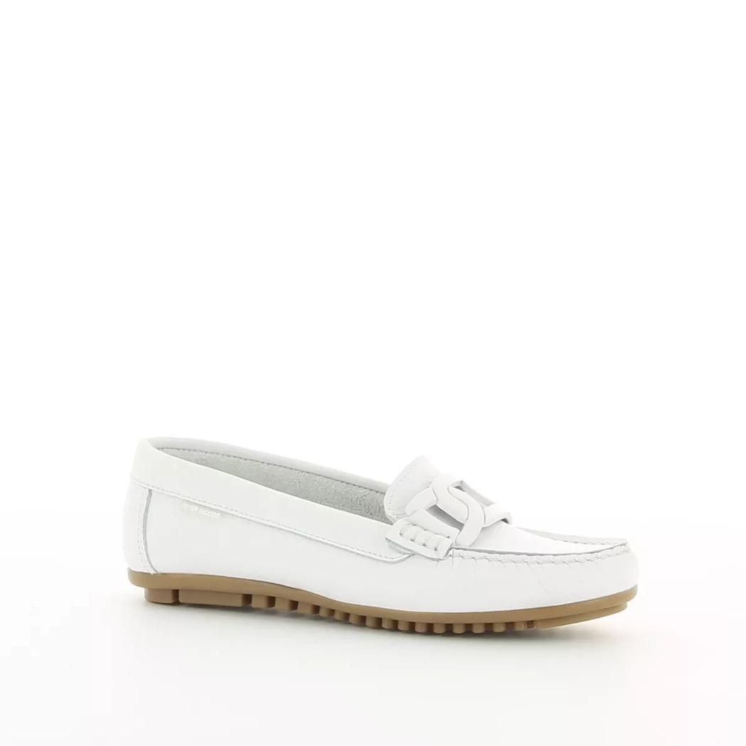 Image (1) de la chaussures Riverwoods - Mocassins Blanc en Cuir