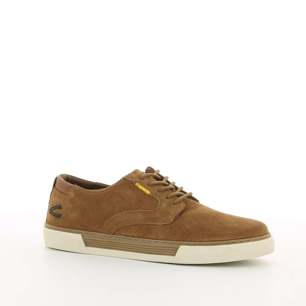 Image (1) de la chaussures Camel Active - Baskets Cuir naturel / Cognac en Cuir nubuck