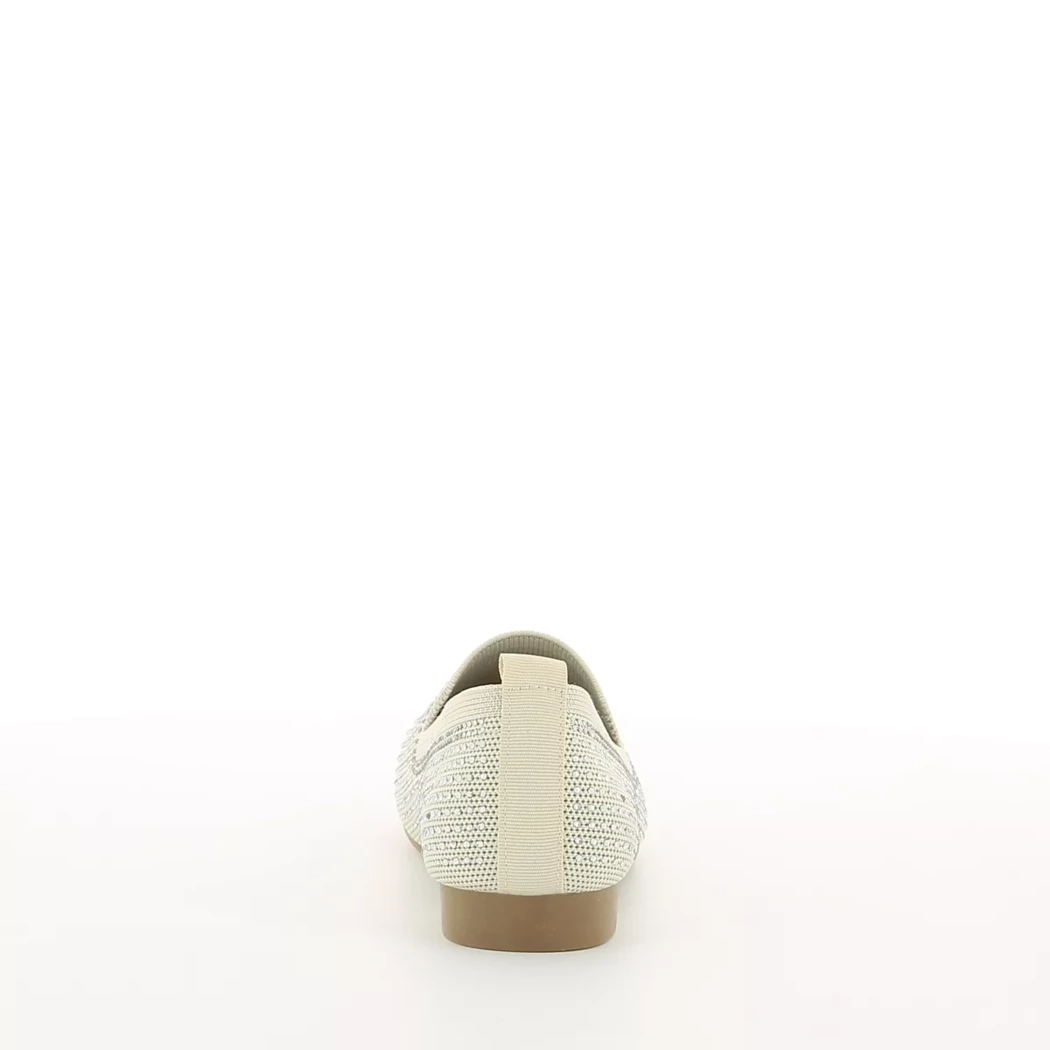 Image (3) de la chaussures 2 Go - Mocassins Beige en Textile