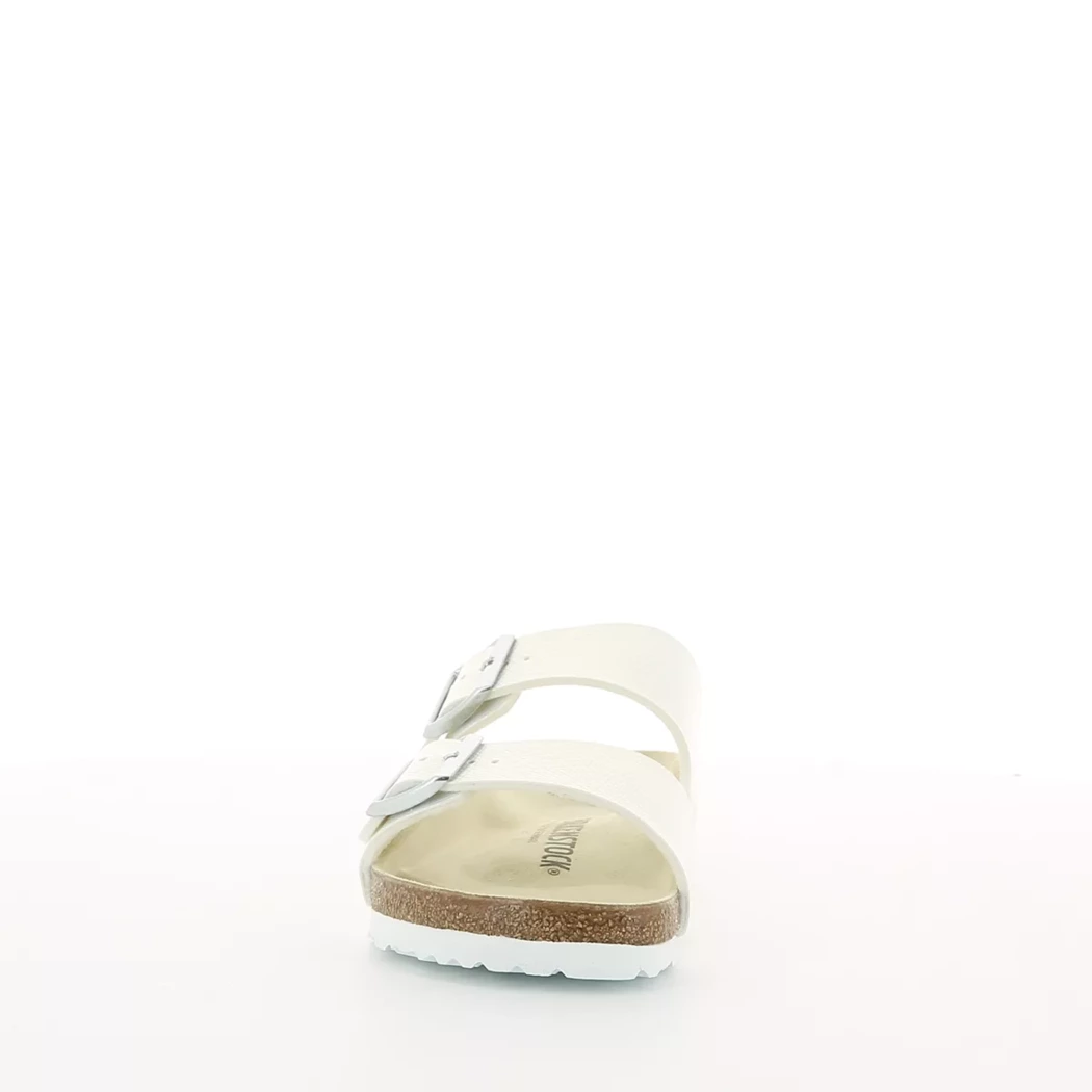 Image (5) de la chaussures Birkenstock - Mules et Sabots Blanc en Cuir synthétique