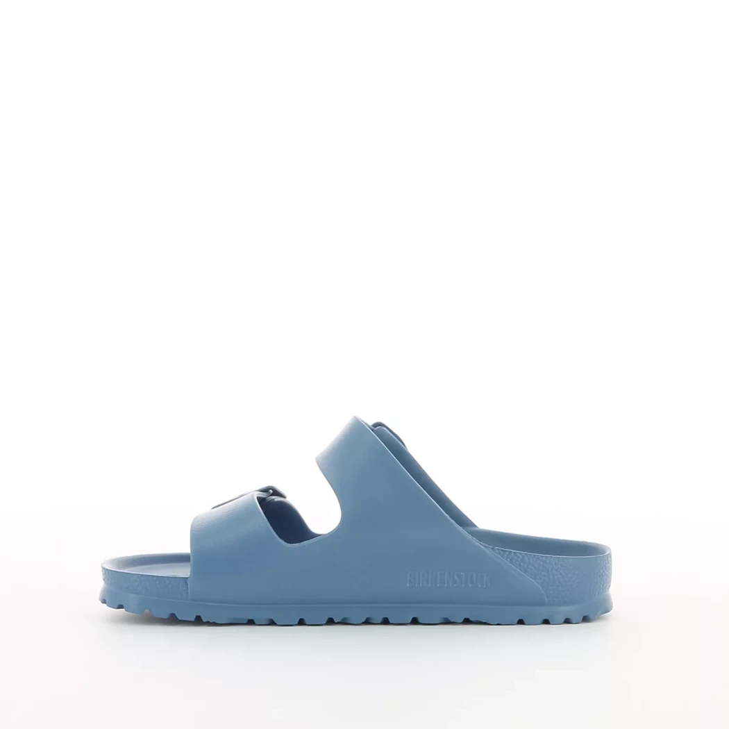 Image (4) de la chaussures Birkenstock - Mules et Sabots Bleu en Caoutchouc