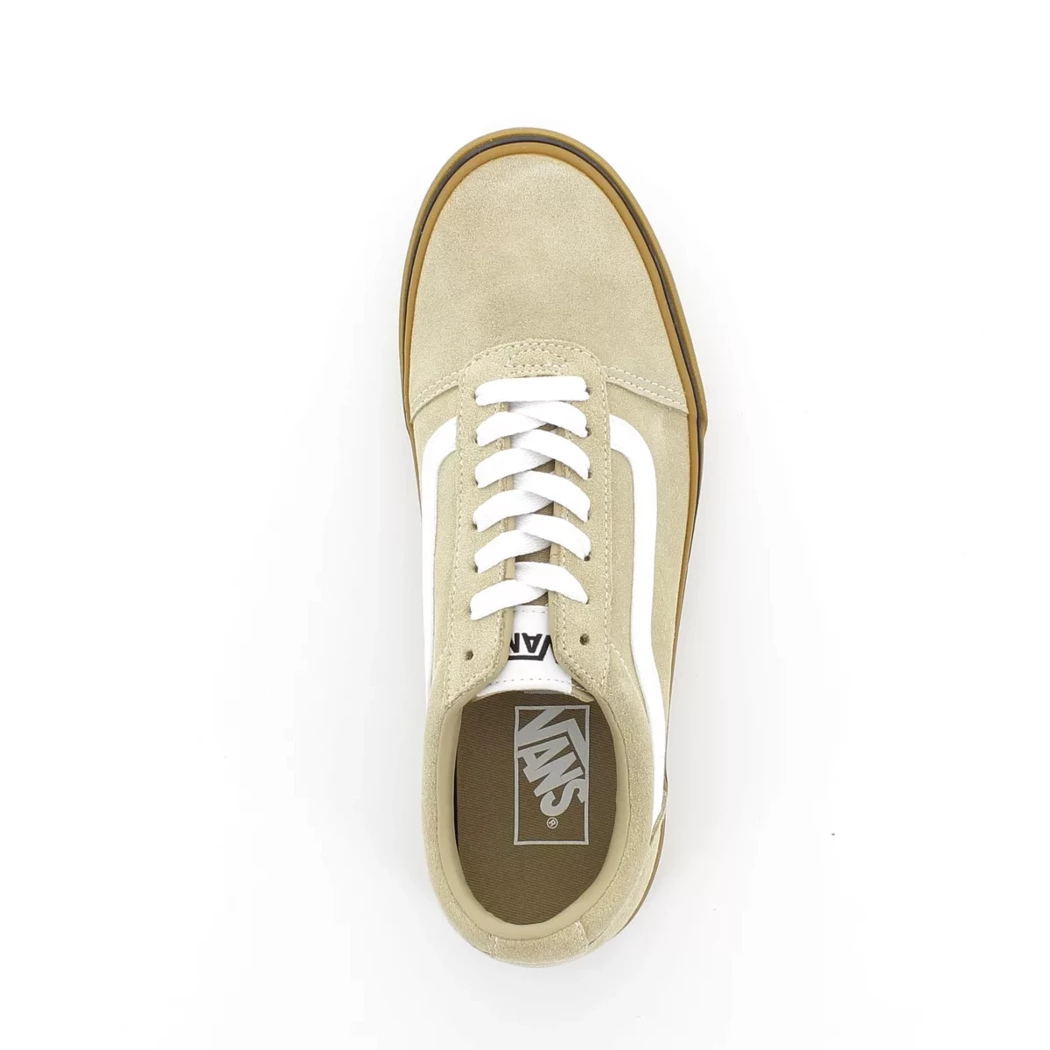 Image (6) de la chaussures Vans - Baskets Beige en Cuir nubuck