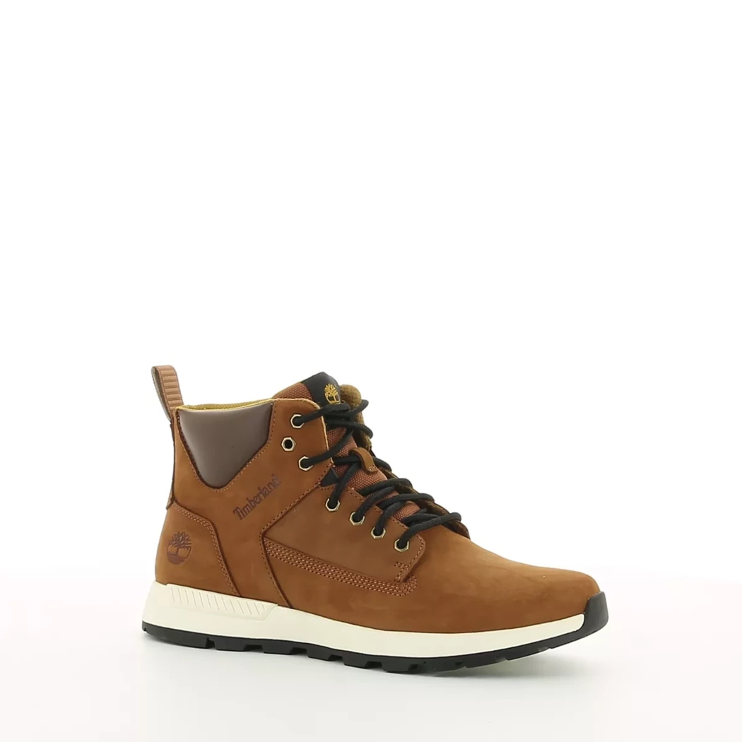 Image (1) de la chaussures Timberland - Bottines Cuir naturel / Cognac en Cuir nubuck