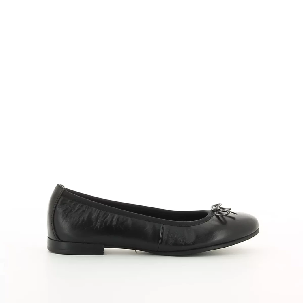 Image (2) de la chaussures Tamaris - Ballerines Noir en Cuir