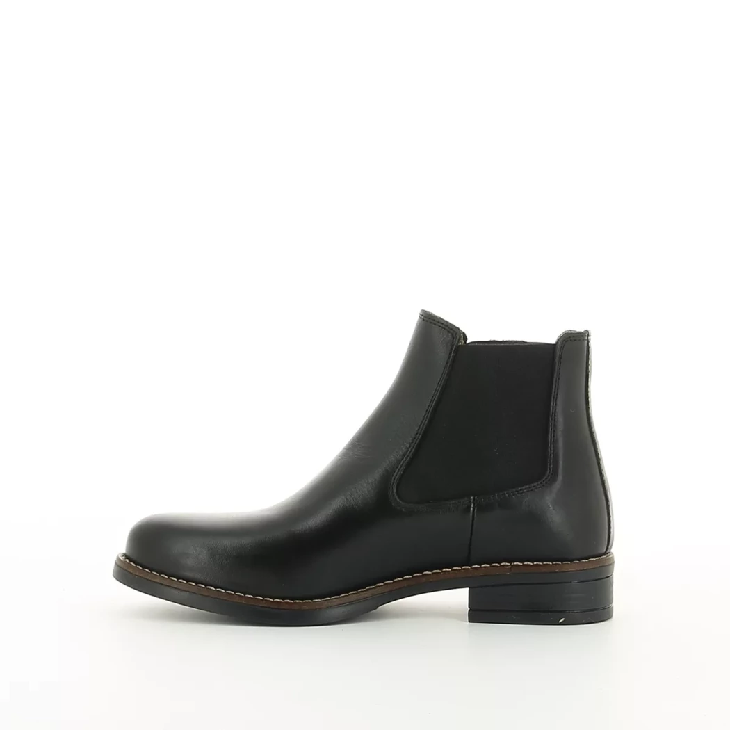 Image (4) de la chaussures Simplement B - Boots Noir en Cuir