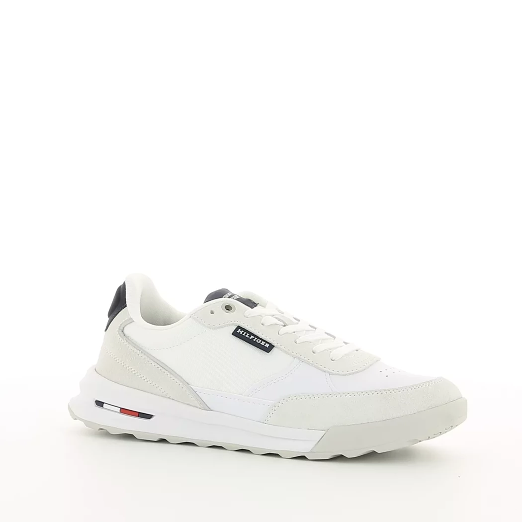 Image (1) de la chaussures Tommy Hilfiger - Baskets Blanc en Cuir