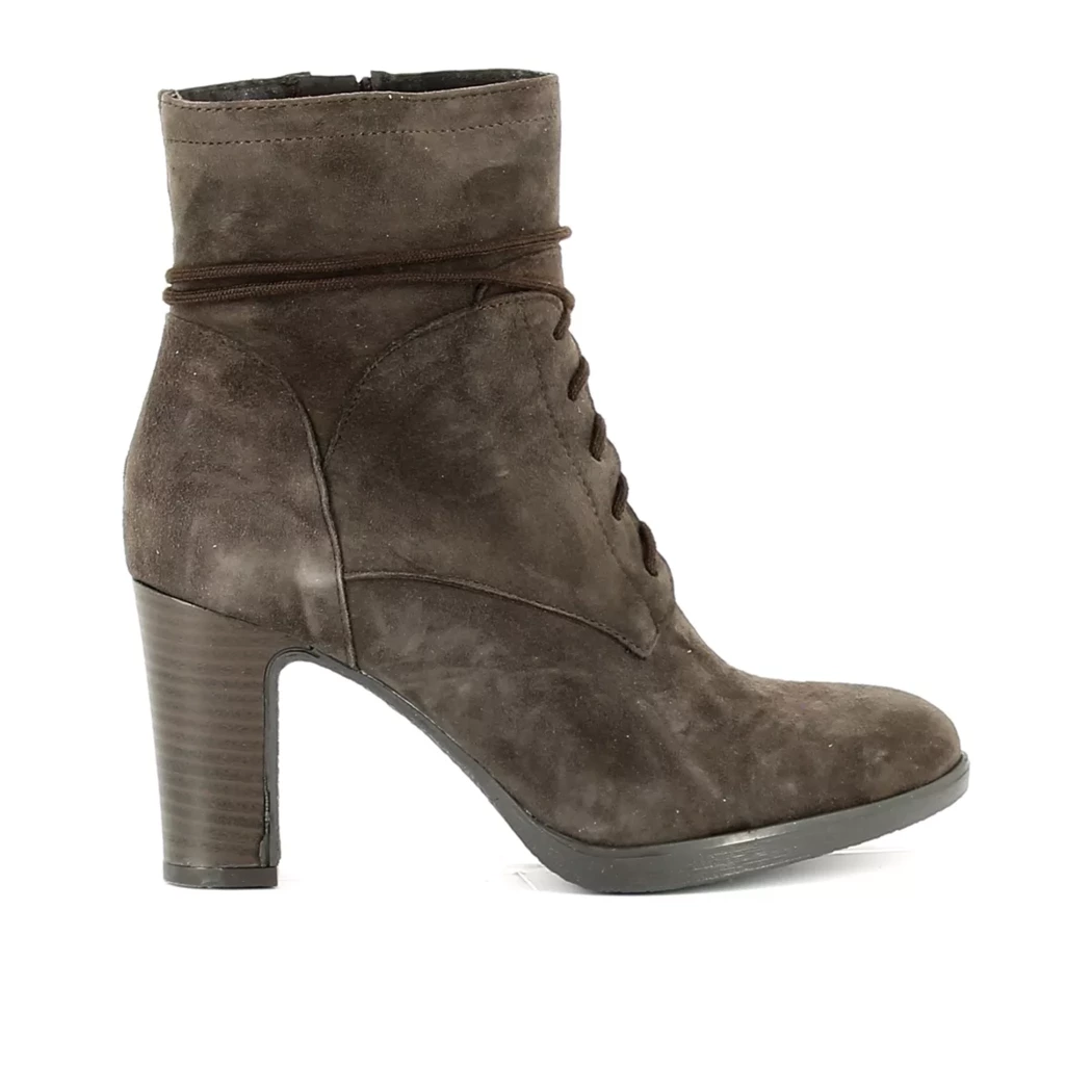 Image (2) de la chaussures Riva Blu - Boots Gris en Cuir nubuck