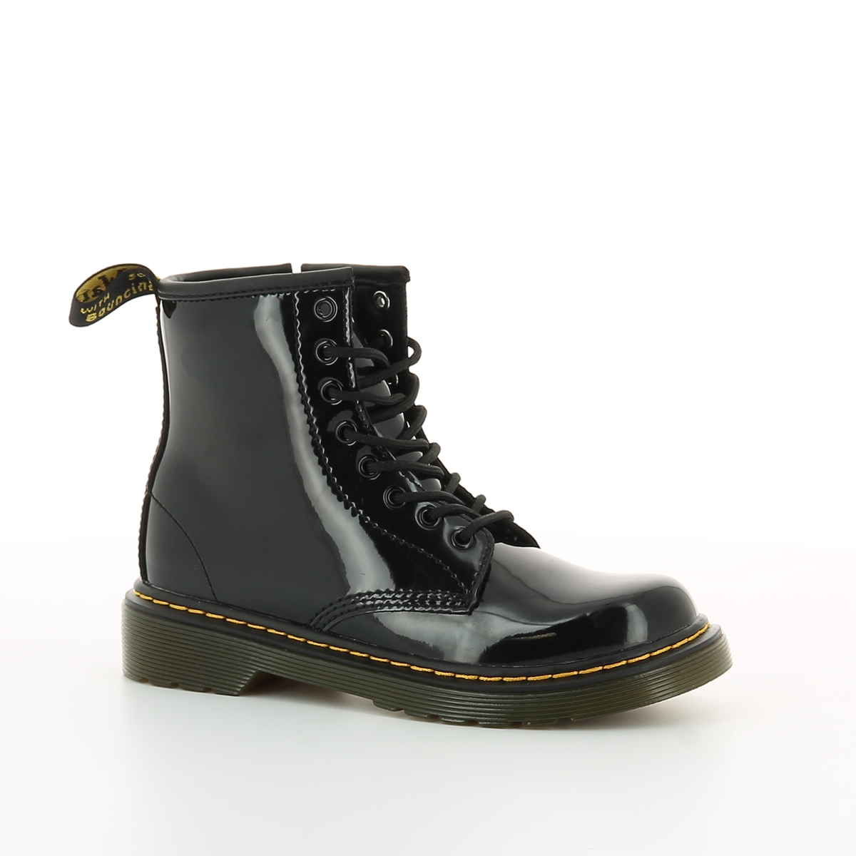 Dr. Martens Bottines Rouge Delcambe Chaussures F0428D