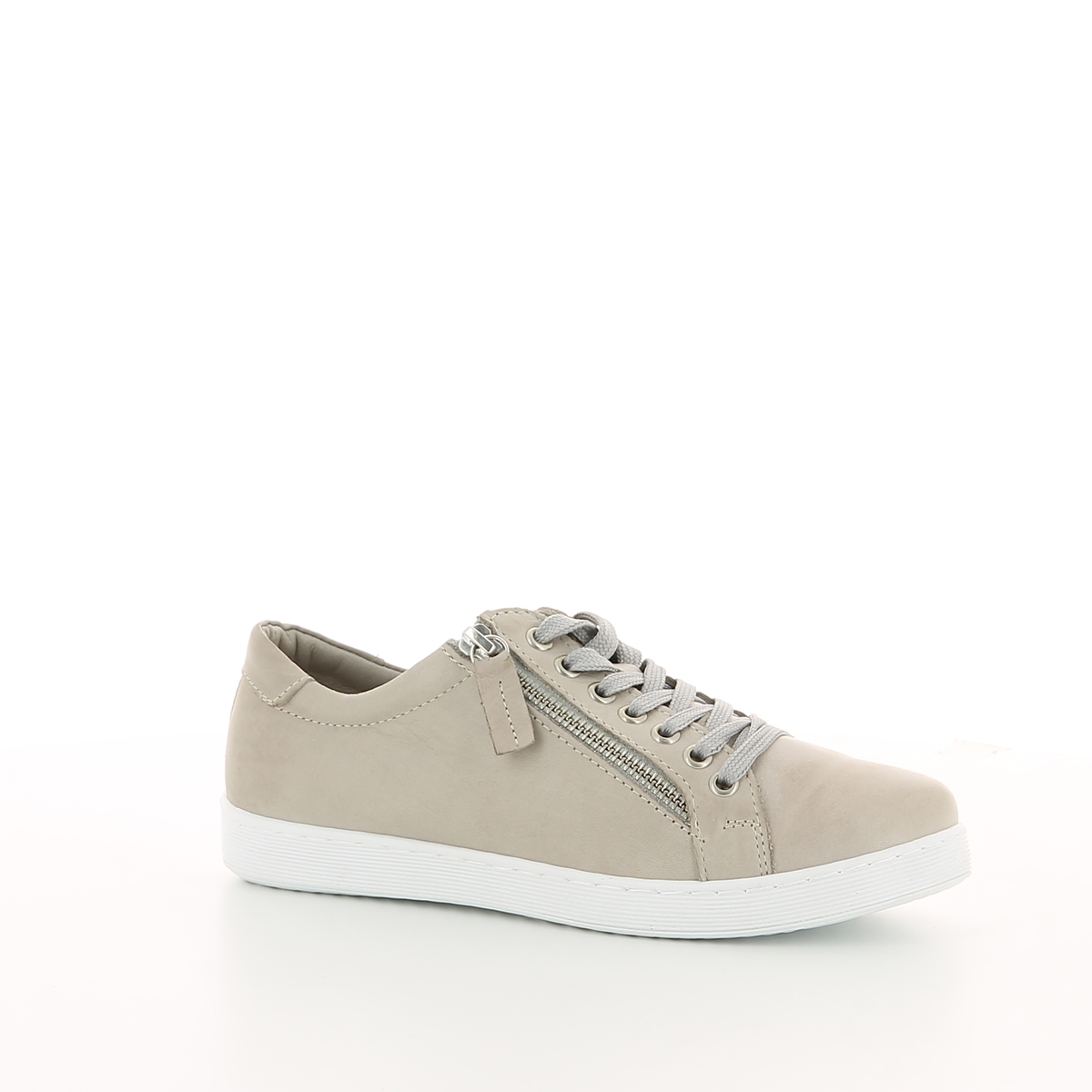 Andrea Conti Chaussures lacets Gris Delcambe Chaussures