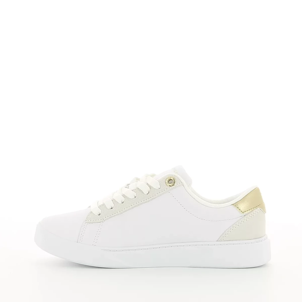 Image (4) de la chaussures Tommy Hilfiger - Baskets Blanc en Cuir