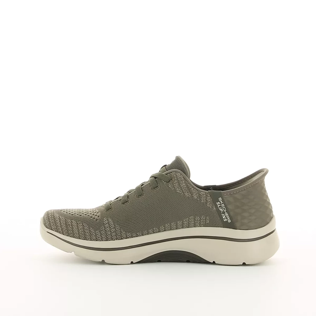 Image (4) de la chaussures Skechers - Baskets Taupe en Textile