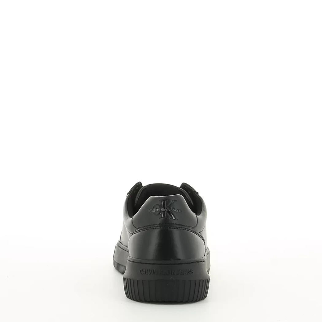 Image (3) de la chaussures Calvin Klein - Baskets Noir en Cuir