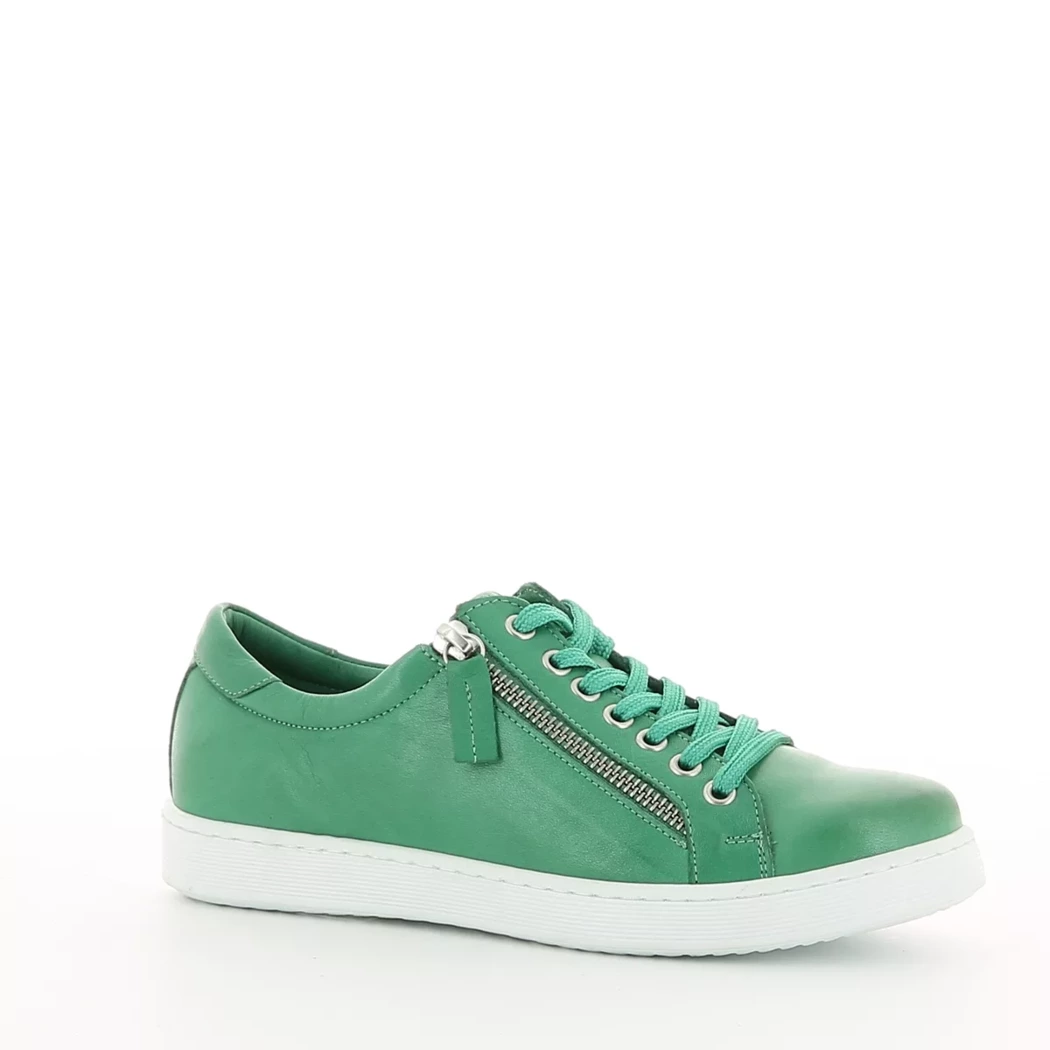 Image (1) de la chaussures Andrea Conti - Baskets Vert en Cuir