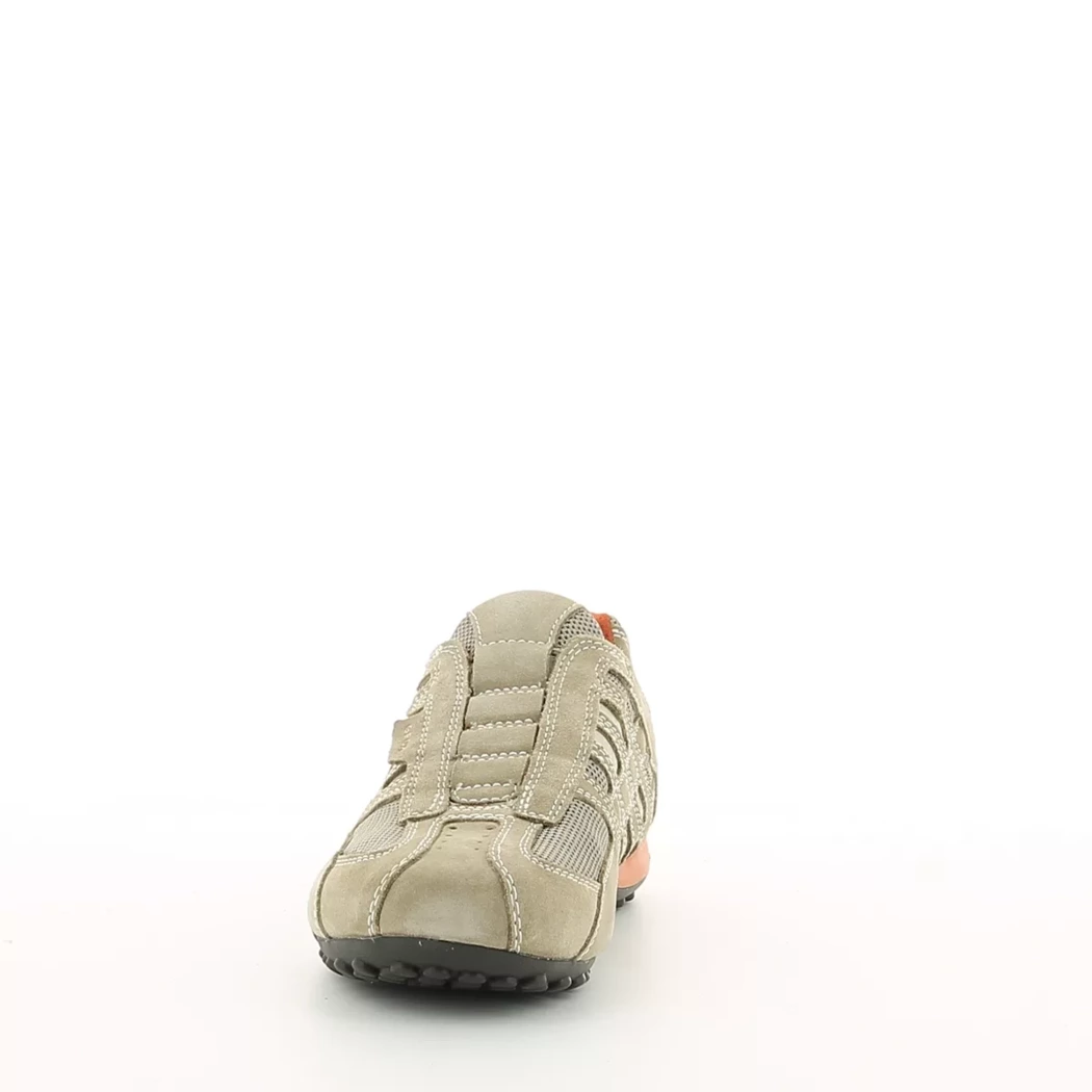 Image (5) de la chaussures Geox - Mocassins Beige en Cuir nubuck