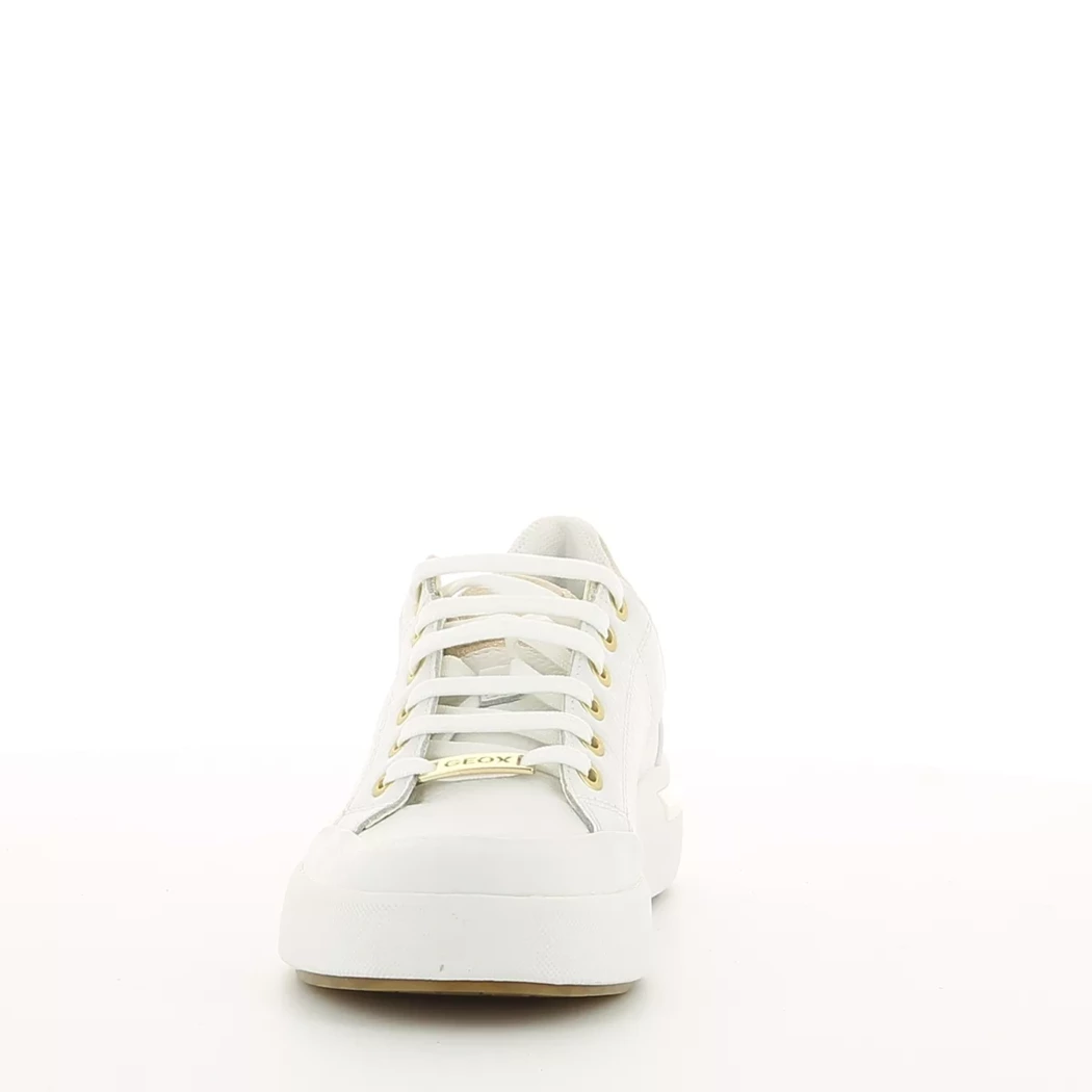 Image (5) de la chaussures Geox - Baskets Blanc en Cuir