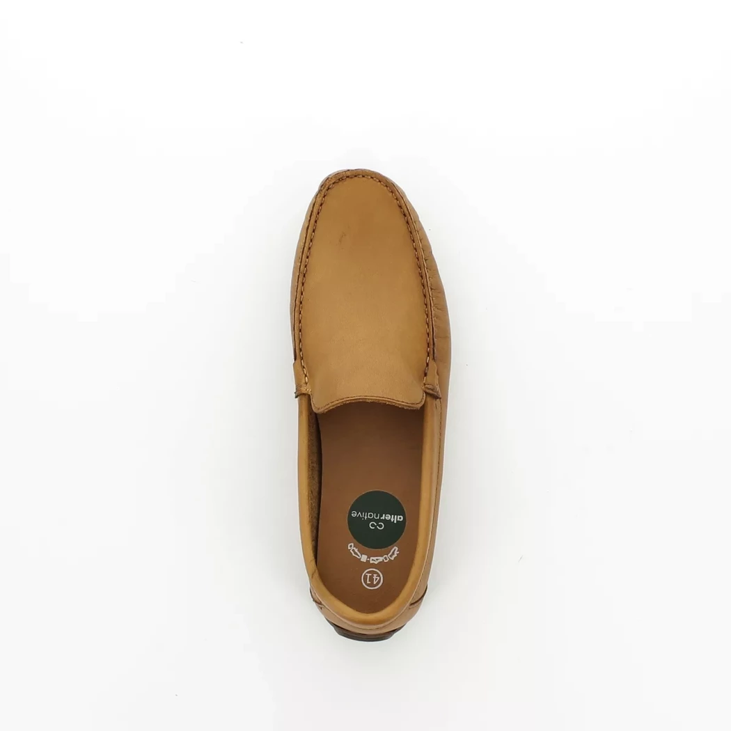 Image (6) de la chaussures Alternative - Mocassins Cuir naturel / Cognac en Cuir nubuck