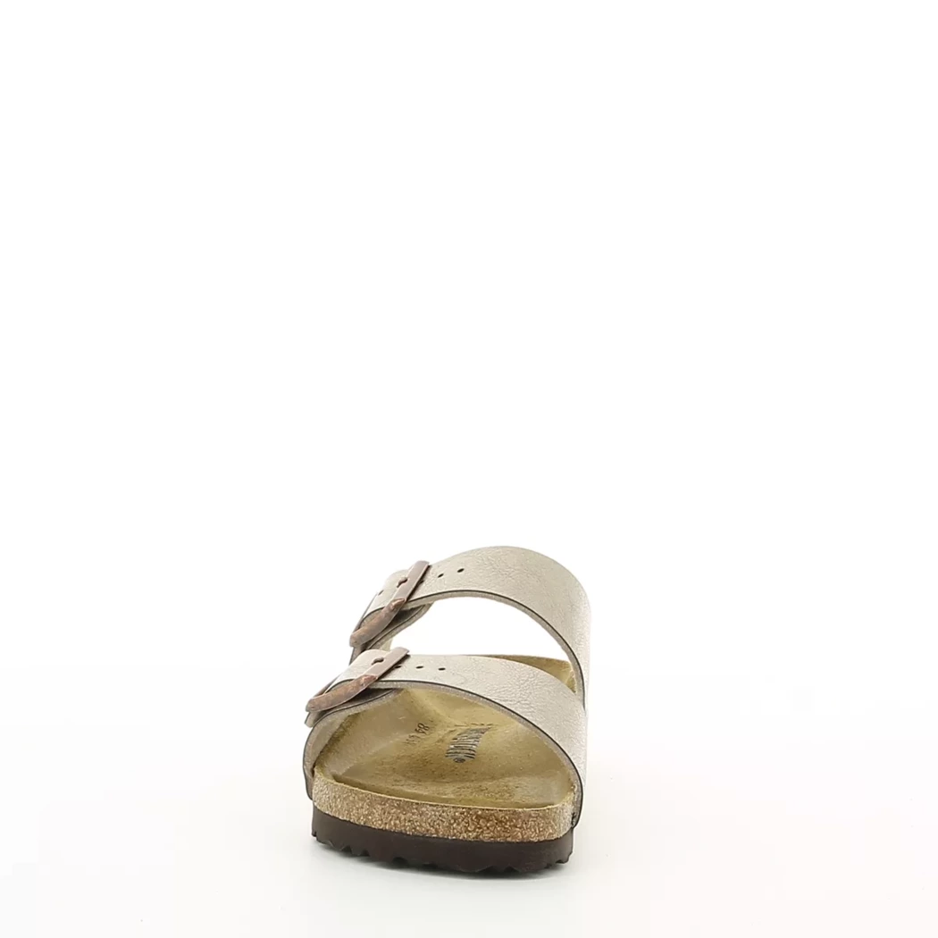 Image (5) de la chaussures Birkenstock - Mules et Sabots Taupe en Cuir synthétique