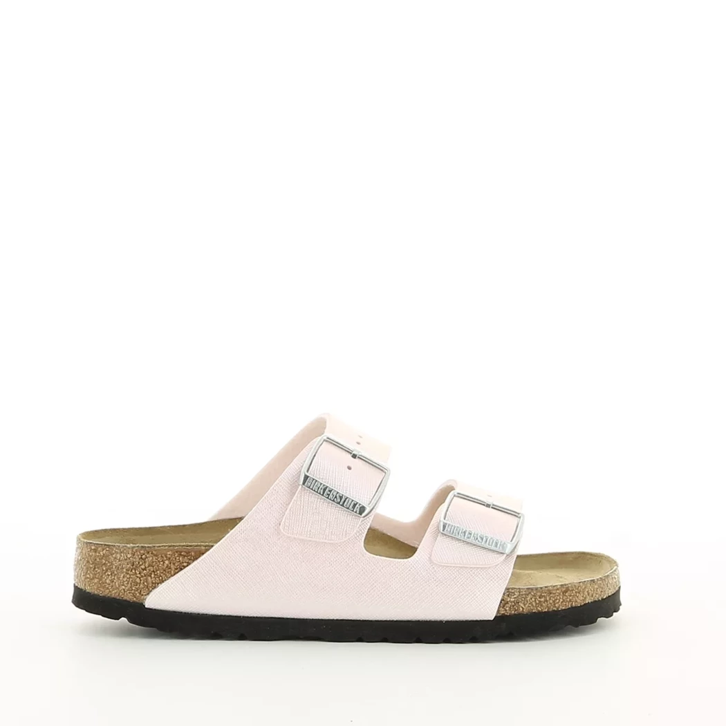 Image (2) de la chaussures Birkenstock - Mules et Sabots Rose en Cuir synthétique