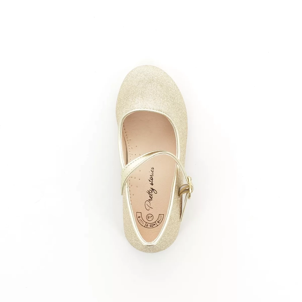 Image (6) de la chaussures Pretty Stories - Ballerines Beige en 