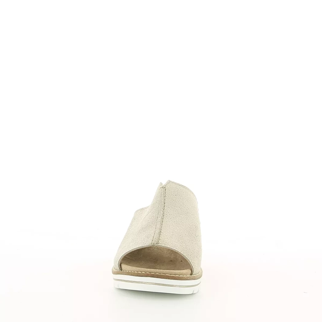 Image (5) de la chaussures Aco Shoes - Mules et Sabots Beige en Cuir nubuck