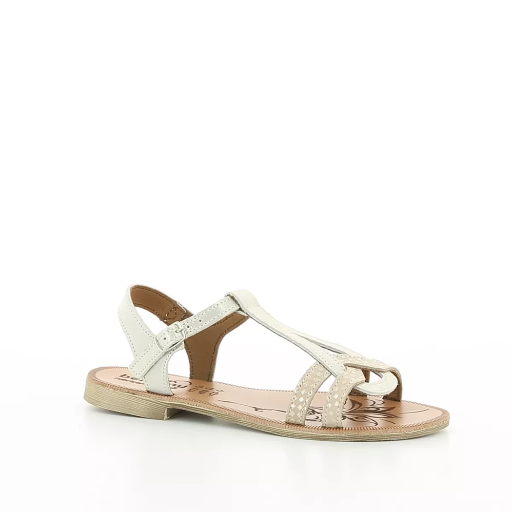 Image (1) de la chaussures Bellamy - Sandales et Nu-Pieds Beige en Cuir nubuck