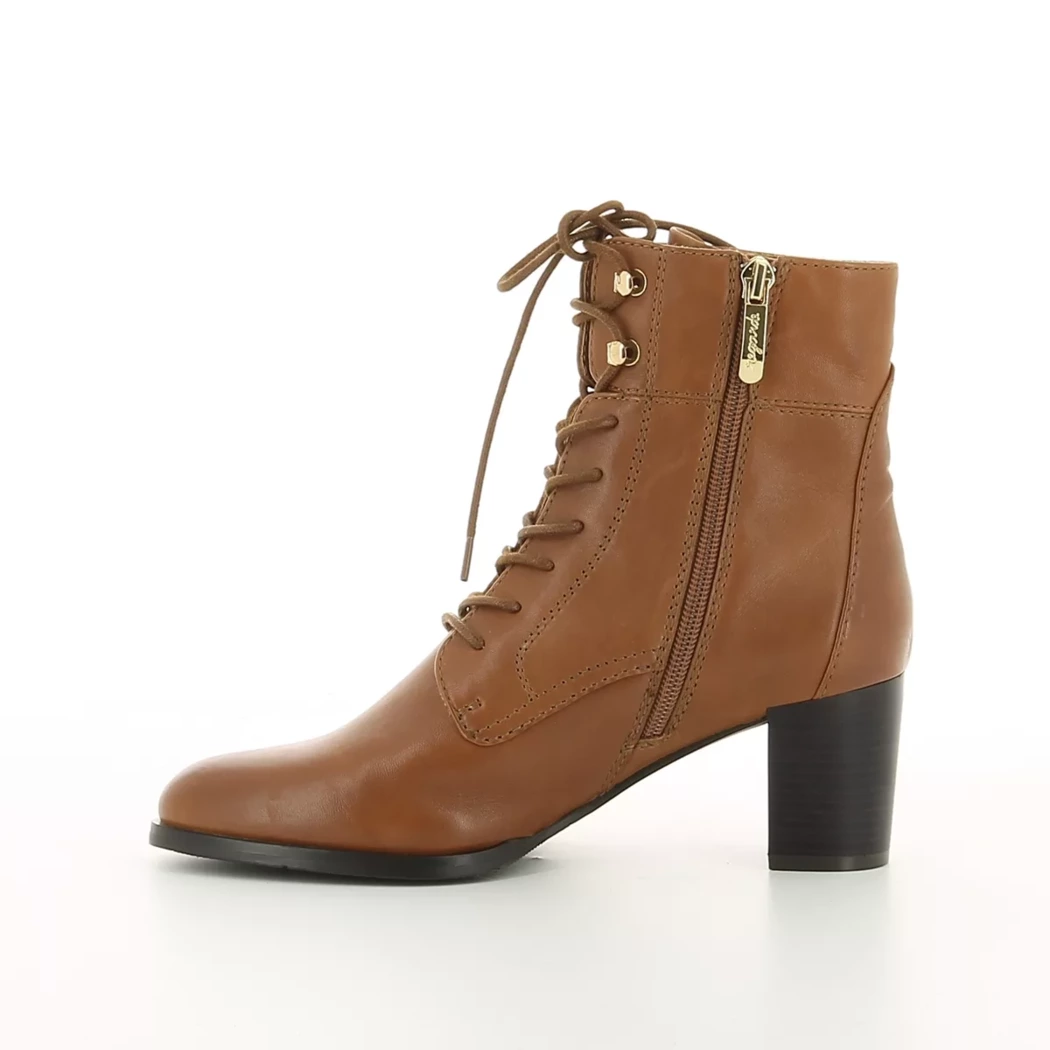 Image (4) de la chaussures Regarde le ciel - Bottines Cuir naturel / Cognac en Cuir