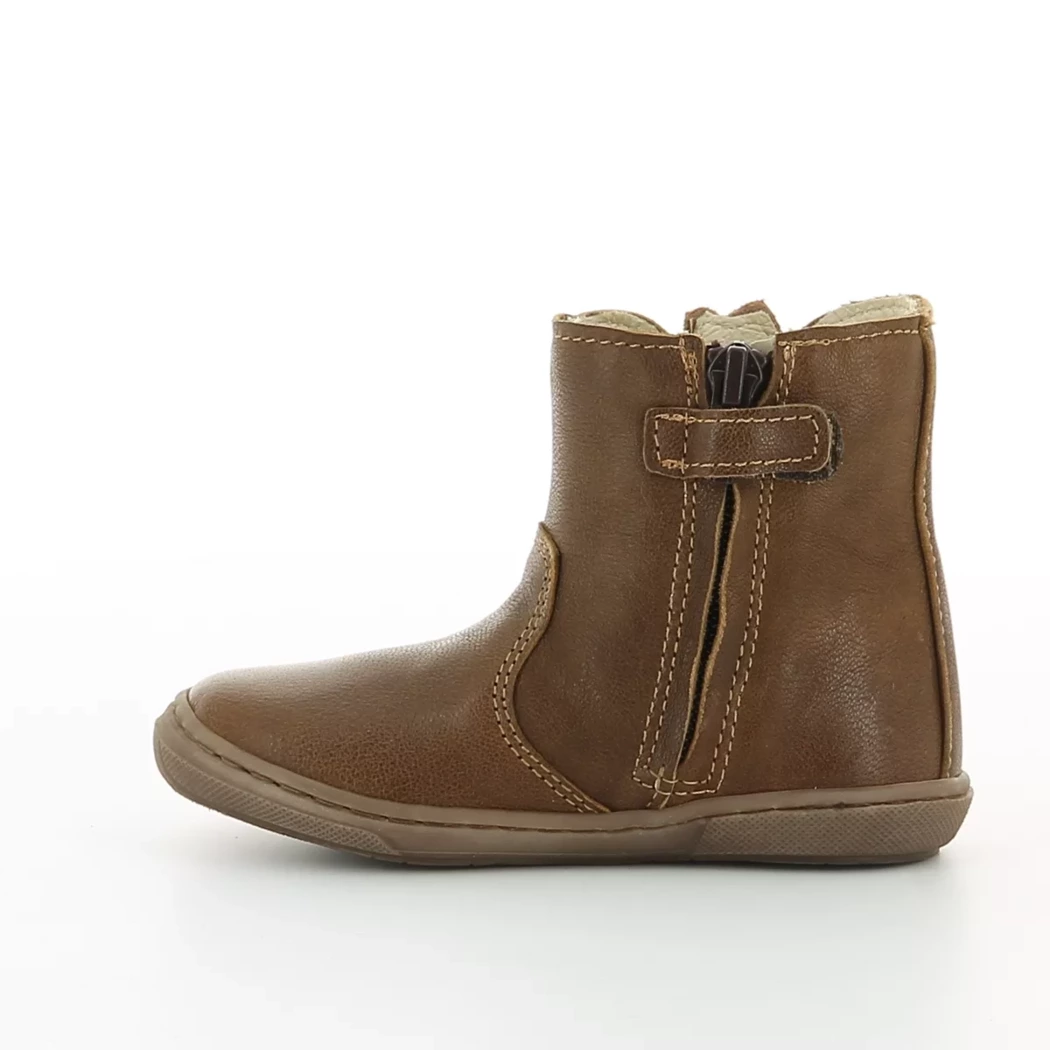 Image (4) de la chaussures Gazzoli - Boots Cuir naturel / Cognac en Cuir