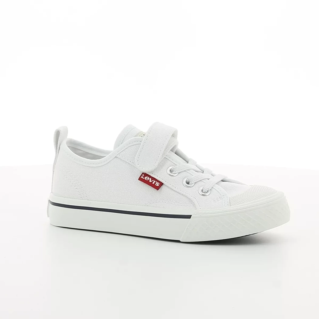 Image (1) de la chaussures Levi's - Baskets Blanc en Textile