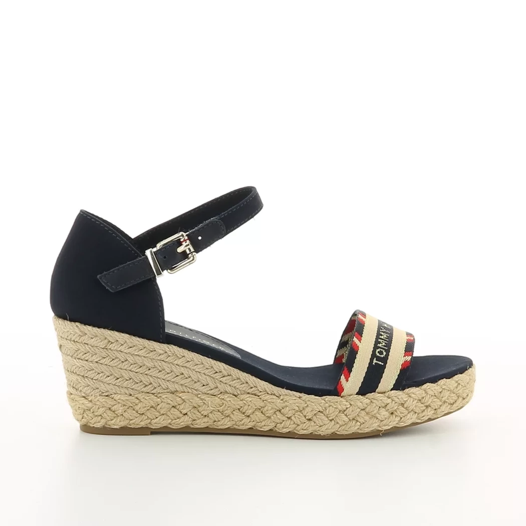 Image (2) de la chaussures Tommy Hilfiger - Sandales et Nu-Pieds Bleu en Textile