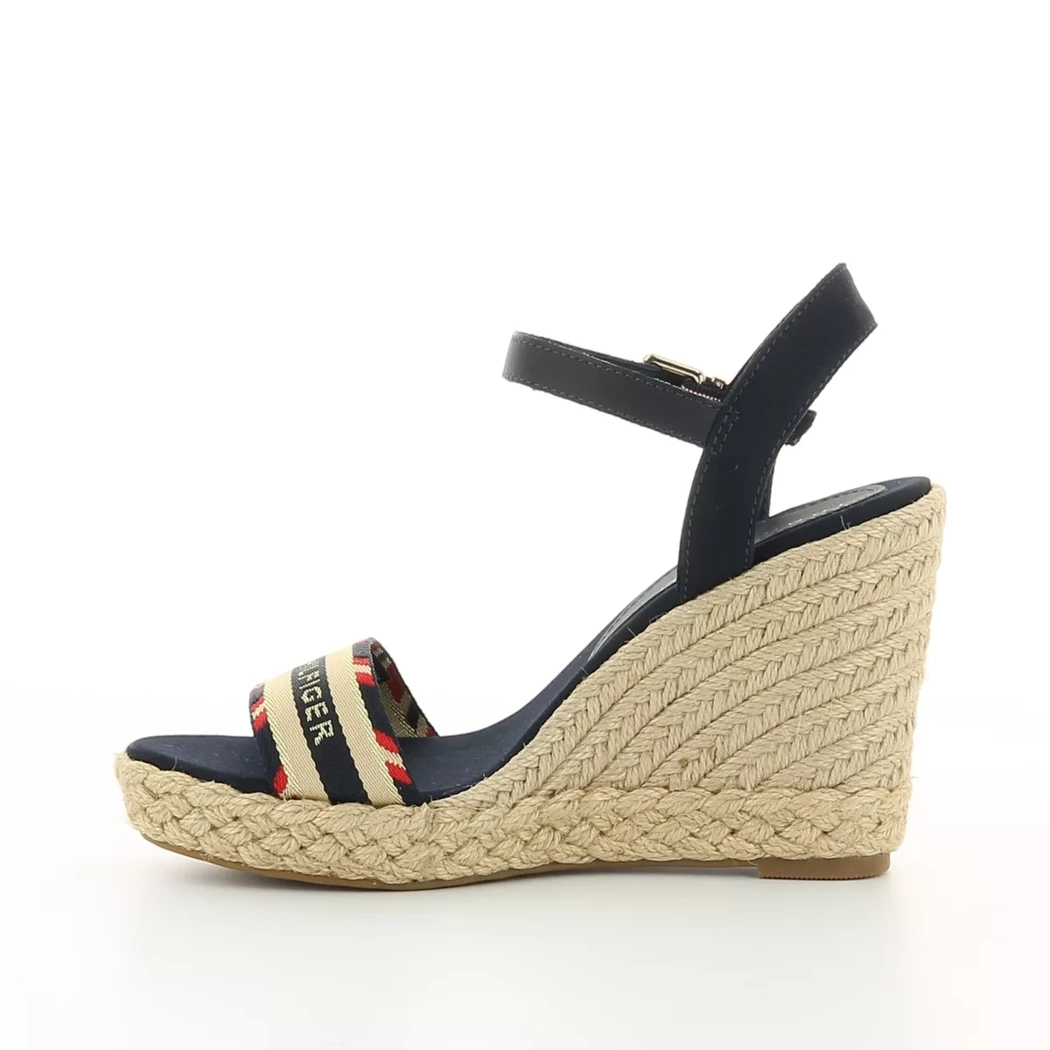 Image (4) de la chaussures Tommy Hilfiger - Sandales et Nu-Pieds Bleu en Textile