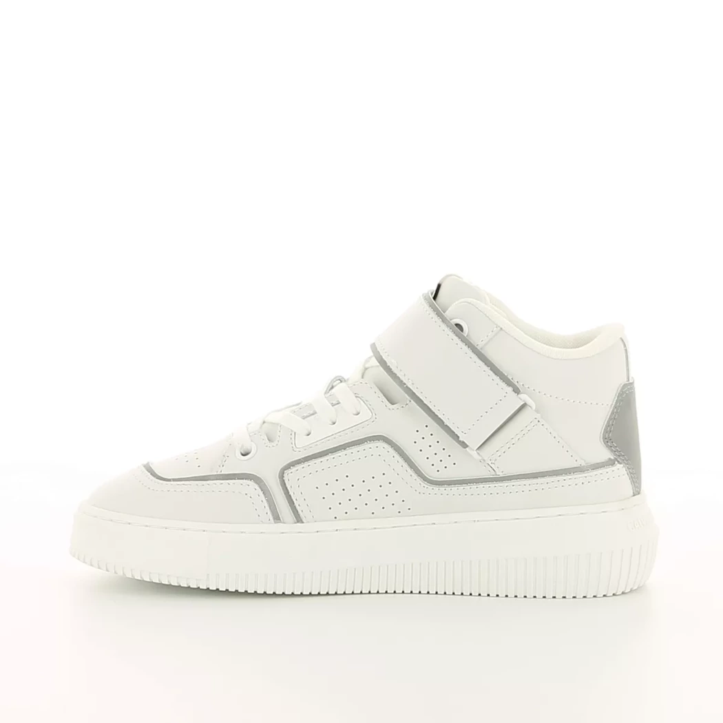 Image (4) de la chaussures Calvin Klein - Baskets Blanc en Cuir