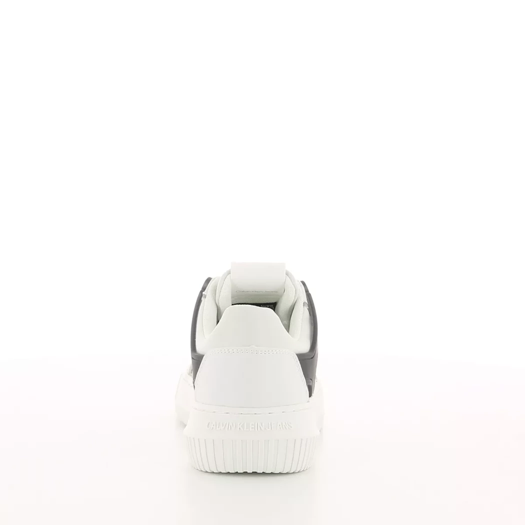 Image (3) de la chaussures Calvin Klein - Baskets Blanc en Cuir