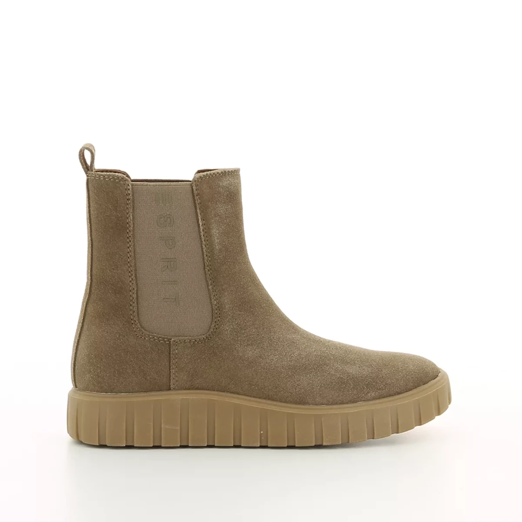 Image (2) de la chaussures Esprit - Boots Taupe en Cuir nubuck