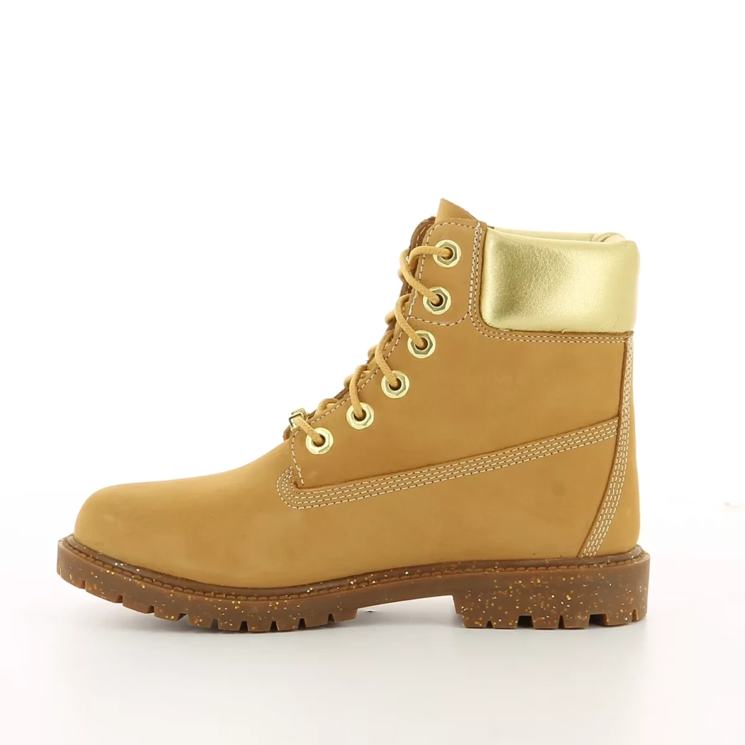 Image (4) de la chaussures Timberland - Bottines Cuir naturel / Cognac en Cuir nubuck