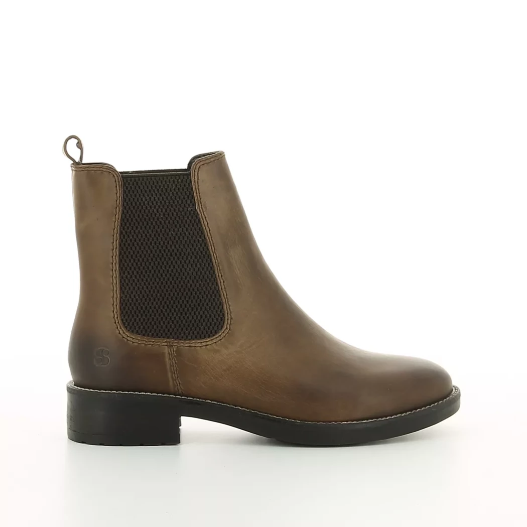 Image (2) de la chaussures S.Oliver - Boots Marron en Cuir